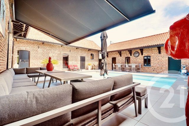 maison à vendre - 8 pièces - 355.0 m2 - RICHEBOURG - 62 - NORD-PAS-DE-CALAIS - Century 21 Les Weppes